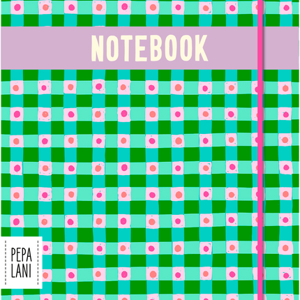 Pepa Lani Pepa Lani Flower Notitieboek Flower Checks
