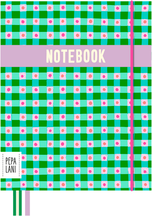 Pepa Lani Pepa Lani Flower Notitieboek Flower Checks