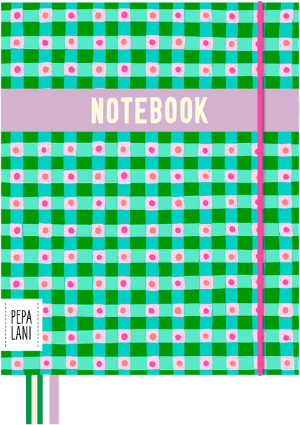 Pepa Lani Pepa Lani Flower Notitieboek Flower Checks