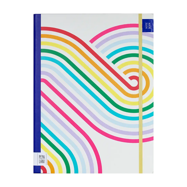 Pepa Lani Pepa Lani Notitieboek A4 Spring Flower & Fruity Retro Swirl