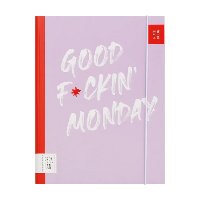 Pepa Lani Pepa Lani Notitieboek A5 Flower Good F*ckin Monday