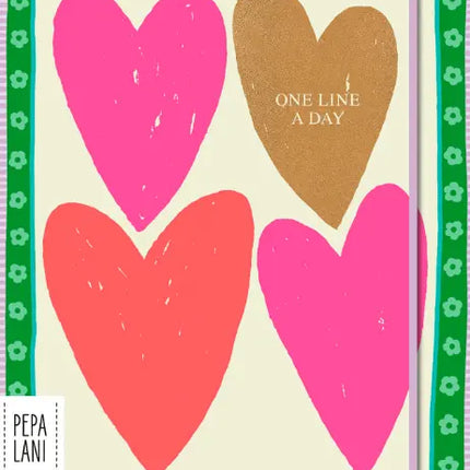 Pepa Lani Pepa Lani One Line a Day Flower Big Hearts