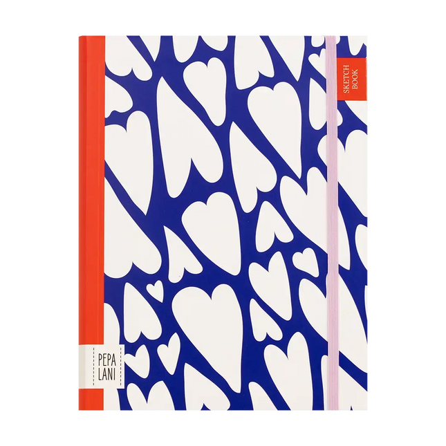 Pepa Lani Pepa Lani Schets Boek PRO Flower Hearts Big