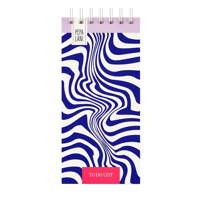 Pepa Lani Pepa Lani To Do Lijst Flower Waves Blue