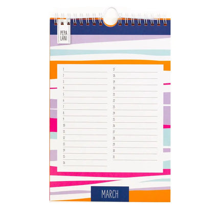 Pepa Lani Pepa Lani Verjaardagskalender Flower Smiley Flowers