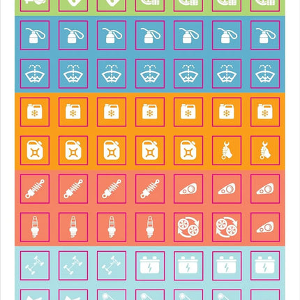 Peter Pauper Home & Family Management Planner Stickers