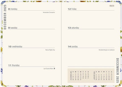 Peter Pauper Wildflower Garden 16 Maanden Agenda 2026