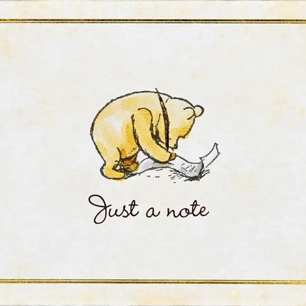 Peter Pauper Winnie-The-Pooh Notitiekaarten 14 stuks met Enveloppe