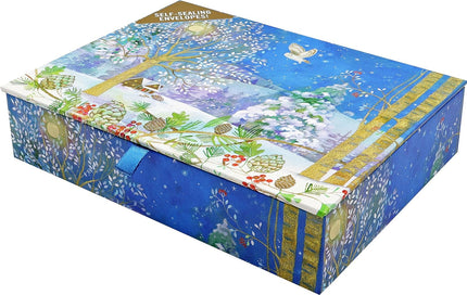 Peter Pauper Winter Starlight Deluxe Doosje 20 stuks met Enveloppe