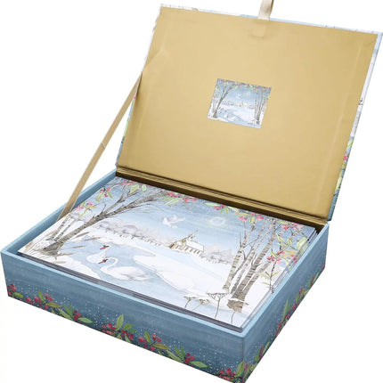 Peter Pauper Wonders of Winter Deluxe Doosje 20 stuks met Enveloppe
