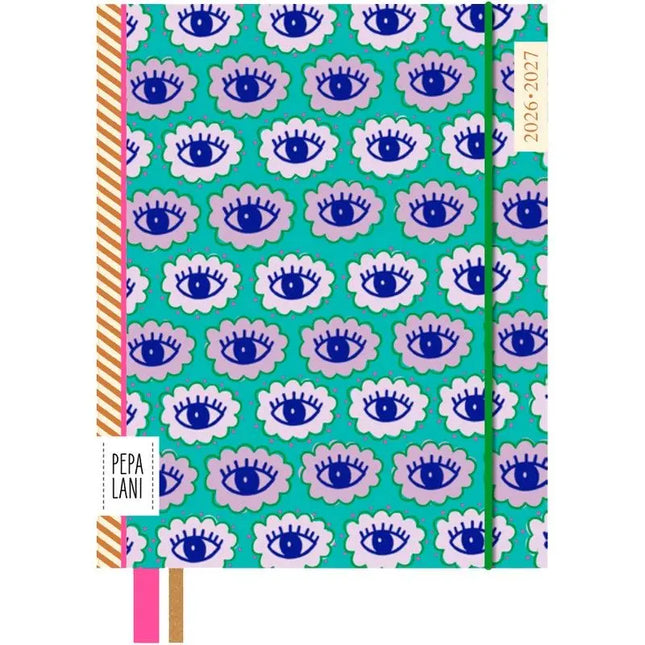Pimpelmees Pepa Lani A5 School Agenda 2026-2027 Eyes