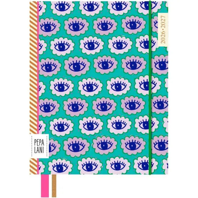 Pimpelmees Pepa Lani A5 Schoolagenda 2026-2027 Eyes