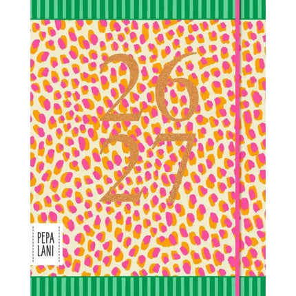 Pimpelmees Pepa Lani A5 Schoolagenda 2026-2027 Tiger Dots