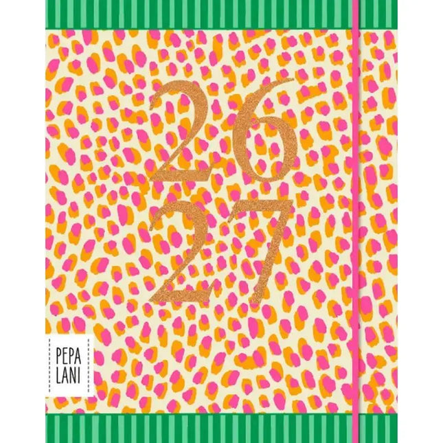 Pimpelmees Pepa Lani A5 Schoolagenda 2026-2027 Tiger Dots