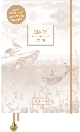Pimpelmees Pimpelmees A5 Agenda 2026 - Warm Nude