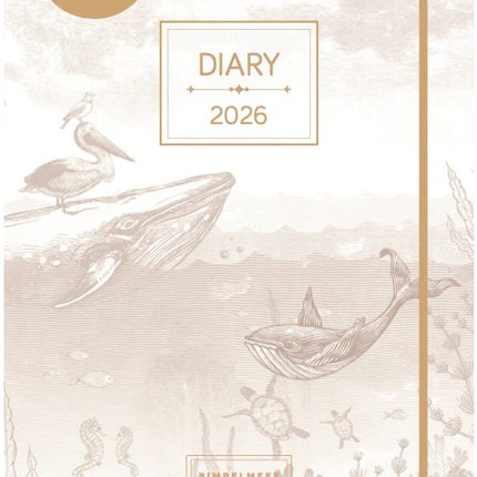 Pimpelmees Pimpelmees A5 Agenda 2026 - Warm Nude