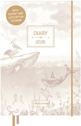Pimpelmees Pimpelmees A5 Agenda 2026 - Warm Nude