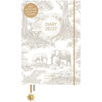 Pimpelmees Pimpelmees A5 School agenda 2026 - 2027 Elephant Grey