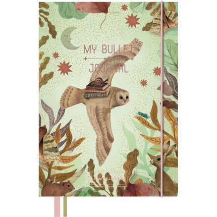 Pimpelmees Pimpelmees Bullet Journal Magical Forest Owl Apple