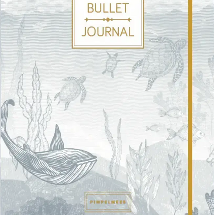 Pimpelmees Pimpelmees Bullet Journal PRO Luxe Mono Breezy Blue