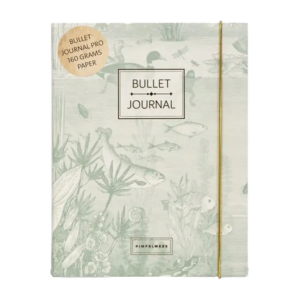 Pimpelmees Pimpelmees Bullet Journal PRO Mono Vintage Green