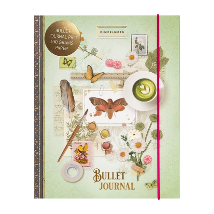 Pimpelmees Pimpelmees Bullet Journal PRO Wonderland Apple Butterbird