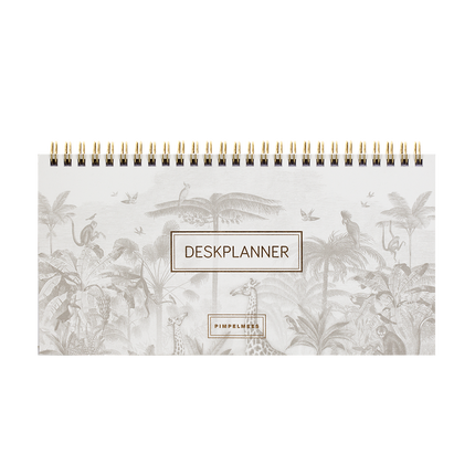 Pimpelmees Pimpelmees Deskplanner Mono Pencil Grey