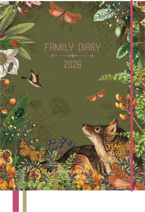 Pimpelmees Pimpelmees Family Agenda 2026 - Fox Olive