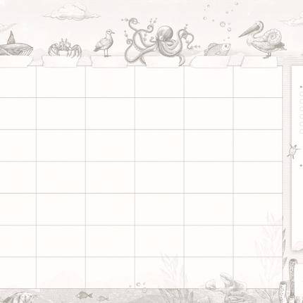 Pimpelmees Pimpelmees Family Planner 2026 Breezy Blue