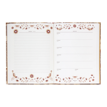 Pimpelmees Pimpelmees Marigold A5 Agenda 2027 Clay