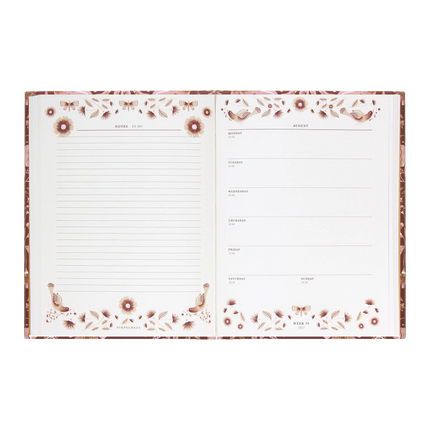 Pimpelmees Pimpelmees Marigold A5 Agenda 2027 Mud