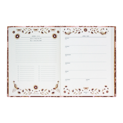 Pimpelmees Pimpelmees Marigold A5 Agenda 2027 Mud