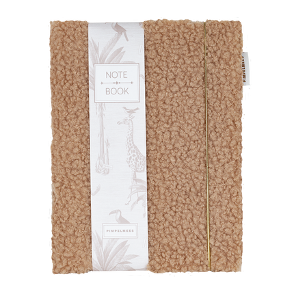 Pimpelmees Pimpelmees Notitieboek Mono Teddy Warm Nude