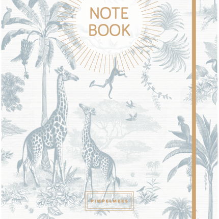 Pimpelmees Pimpelmees Notitieboek Savannah Stories Breezy Blue