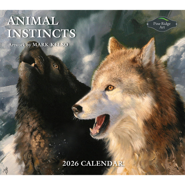 Pine Ridge Animal Instincts Kalender 2026