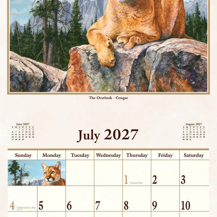 Pine Ridge Animal Instincts Kalender 2027