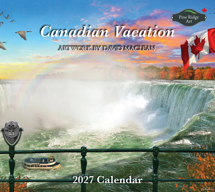 Pine Ridge Canadian Vacation Kalender 2027