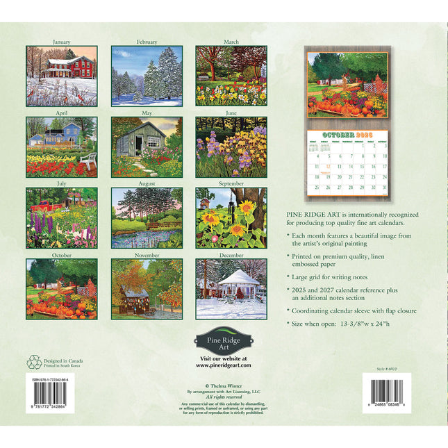 Pine Ridge Garden Glory Kalender 2026