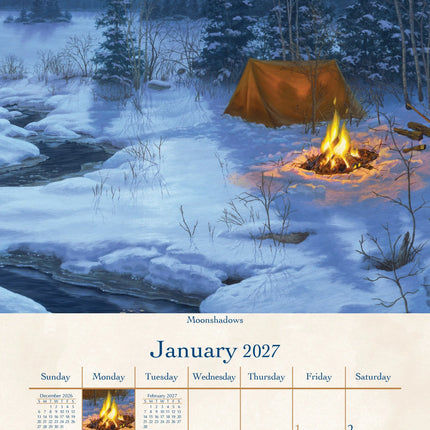 Pine Ridge Great Outdoors Kalender 2027 Small