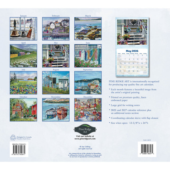 Pine Ridge Maritime Moments Kalender 2026