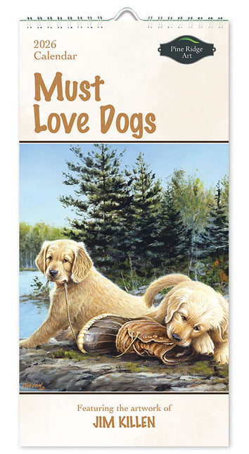 Pine Ridge Must Love Dogs Kalender 2026 Small