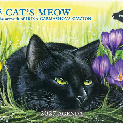 Pine Ridge The Cat's Meow Pocket Planner 2027