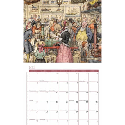 Plenty Gifts Anton Pieck Kalender 2026