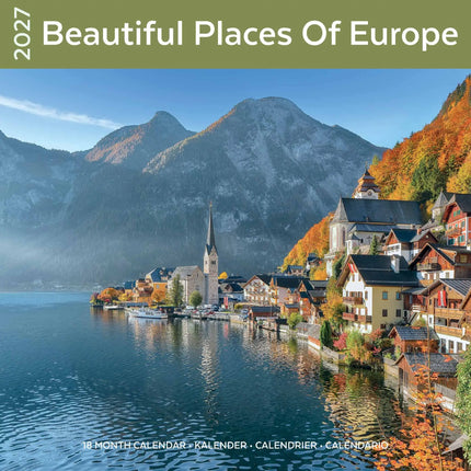 Plenty Gifts Beautiful Places Of Europe Kalender 2027