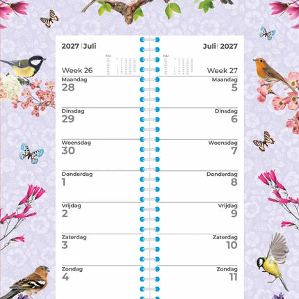 Plenty Gifts Birds Weekomleg Kalender 2027