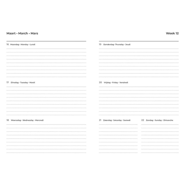 Plenty Gifts Dolce Vita Agenda 2025 - 2026