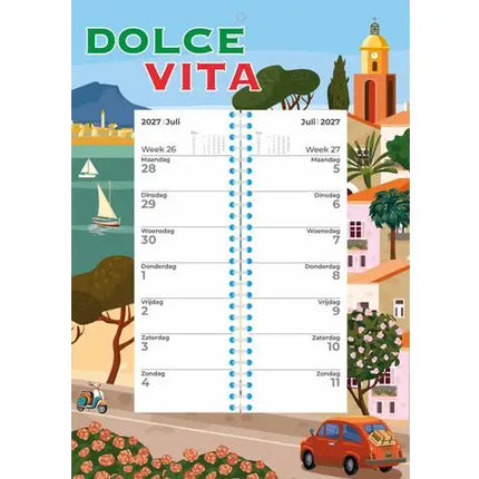 Plenty Gifts Dolce Vita Weekomleg Kalender 2027