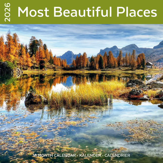 Plenty Gifts Most Beautiful Places Kalender 2026