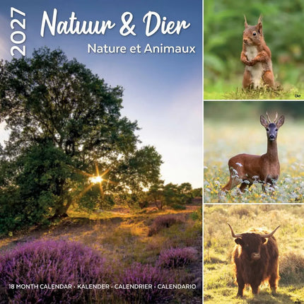 Plenty Gifts Natuur en Dier Kalender 2027