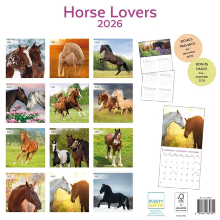 Plenty Gifts Paarden Kalender 2026